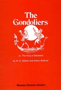 The Gondoliers operetta performed by Reading Operatic Society
